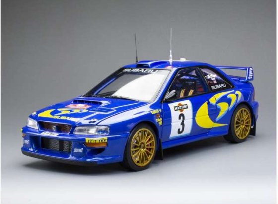 SUBARU - IMPREZA S5 WRC98 N 3 3rd RALLY SANREMO 1998 COLIN McRAE - NICKY GRIST