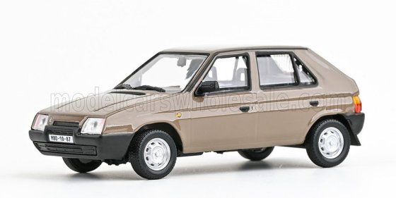 SKODA - FAVORIT 136L 4-DOOR 1987 - STONE BROWN