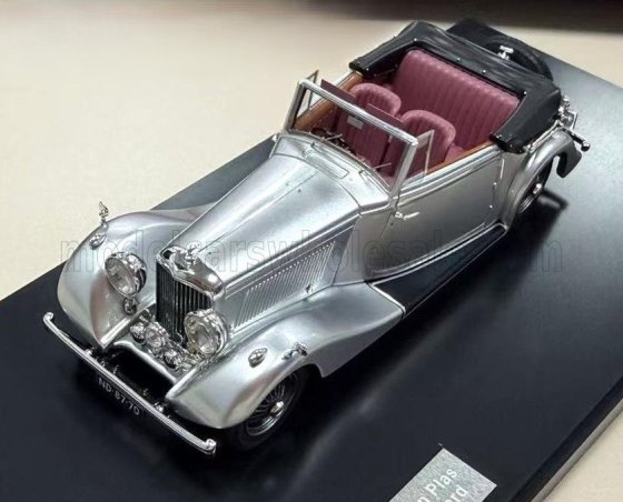 BENTLEY - 4¼ LITRE DHC VANDEN PLAS CABRIOLET 1939 - SILVER