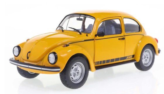 VOLKSWAGEN - BEETLE KAFER MAGGIOLINO 1303 1974 - YELLOW