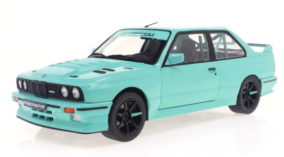 BMW - 3-SERIES (E30) SOLIDO WORKS 1990 - VERY LIGHT BLUE GREEN