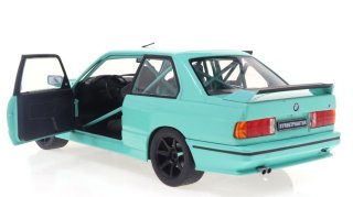 BMW Série 3 E30 Solido Works 1990 1/18 Solido bleu-vert clair