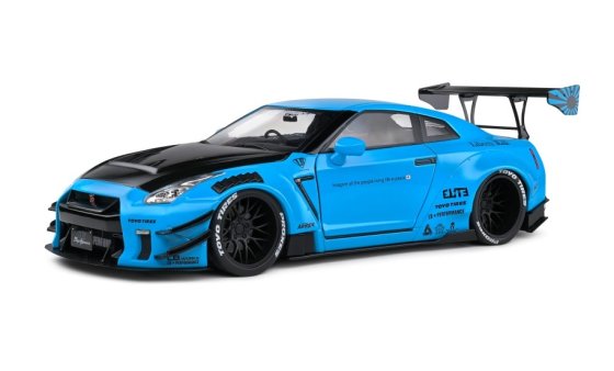NISSAN - GT-R (R35) LIBERTY WALK BODY KIT 2.0 COUPE 2024 - BABY BLUE