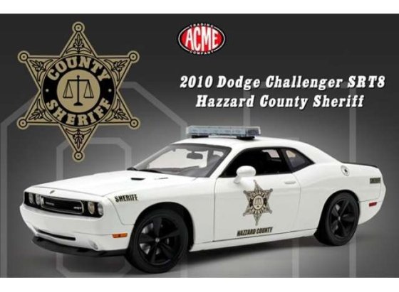 Dodge Challenger SRT 8 *Hazzard County Sheriff*, white