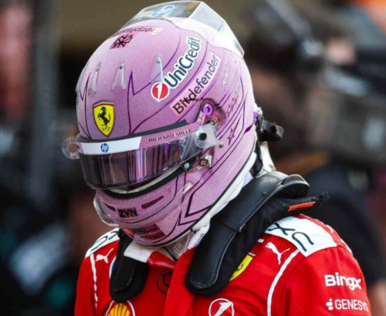 Casque Lewis Hamilton Scuderia Ferrari HP Monaco GP 2026 1/5 Looksmart