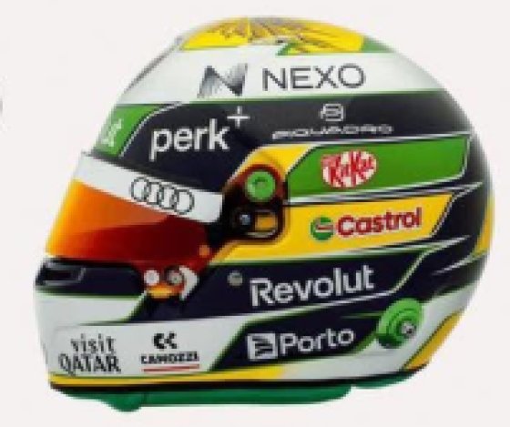 HELMET Audi Revolut F1 Team - Gabriel Bortoleto - 2026
