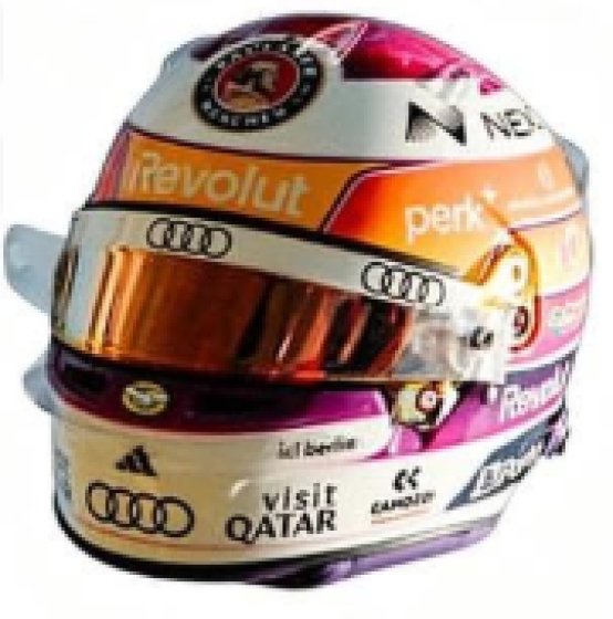 HELMET Audi Revolut F1 Team - Gabriel Bortoleto - GP Miami 2026