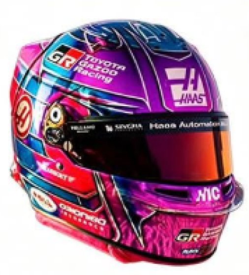 HELMET Haas TGR Moneygram F1 Team - Esteban Ocon - GP Miami 2026
