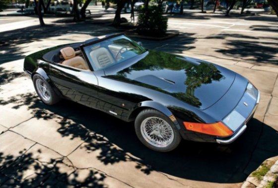 Ferrari 365 GTB/4 Daytona Spider Nero DS