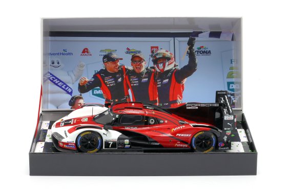 PORSCHE - 963 9RD 4.6L TURBO V8 TEAM PORSCHE PENSKE MOTORSPORT N 7 WINNER IMSA 24h DAYTONA 2025 FELIPE NASR - NICK TANDY - LAURENS VANTHOOR