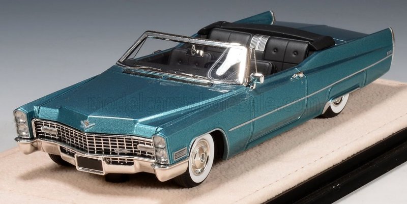 CADILLAC - DE VILLE CABRIOLET OPEN 1967 - CAPRI AQUA MET