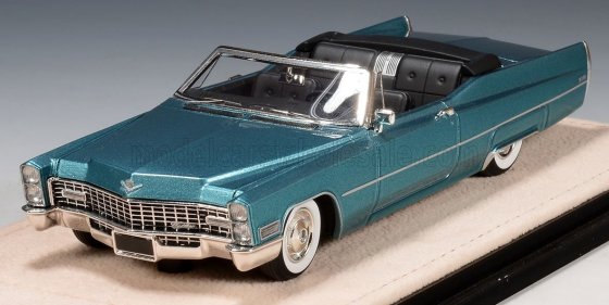 CADILLAC - DE VILLE CABRIOLET OPEN 1967 - CAPRI AQUA MET