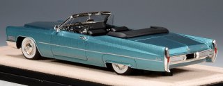 CADILLAC - DE VILLE CABRIOLET OPEN 1967 - CAPRI AQUA MET