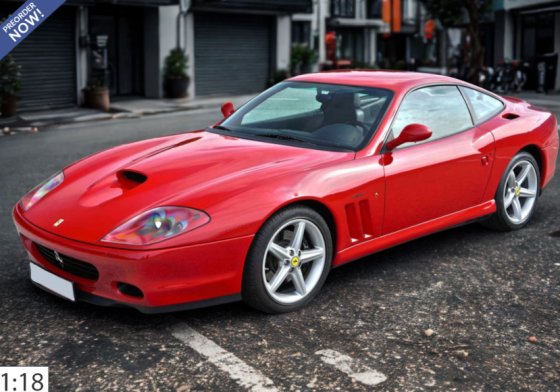 Ferrari 575M Maranello 2002 - made in italy Rosso Corsa - Interni Neri