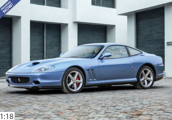 Ferrari 575M Maranello 2002 - made in italy Azzurro California