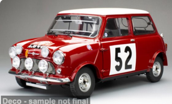 Mini Cooper S, Rally Monte Carlo, 1965, #52