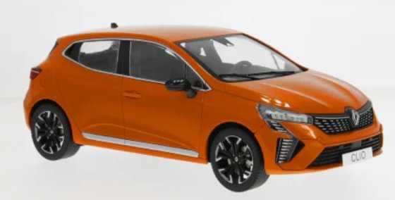 Renault Clio, orange, 2024