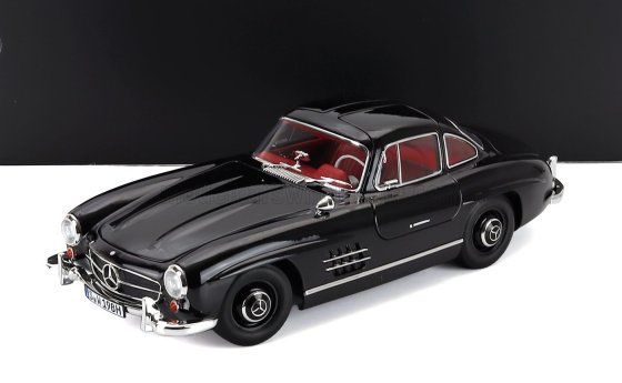 Mercedes 300 SL (W198), noir, 1955, 1:18