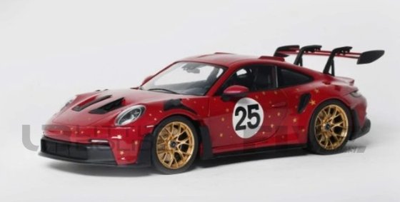 PORSCHE - 911 992 GT3 RS N 25 COUPE CHRISTMAS EDITION 2026 - RED