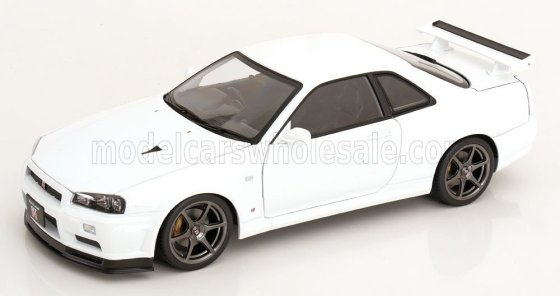 NISSAN - SKYLINE GT-R (R34) V-SPEC II 2001 - CERCHI OEM - OEM RIMS - WHITE