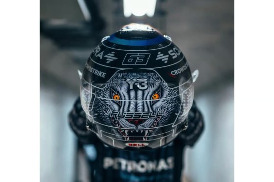 HELMET George Russell - Mercedes-AMG Petronas F1 Team - GP Japon 2026 