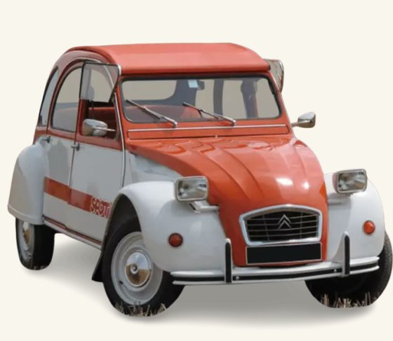 Citroën 2CV Spot 1976 1:18