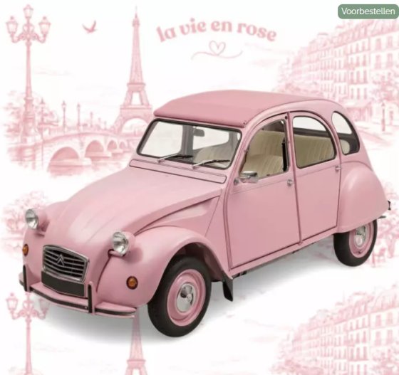  Citroën 2CV 1986 Paris mon amour 1:18