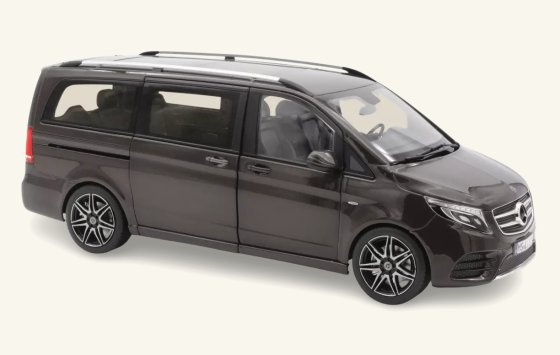 MERCEDES BENZ - V-CLASS AMG LINE MINIBUS 2018 - BROWN MET