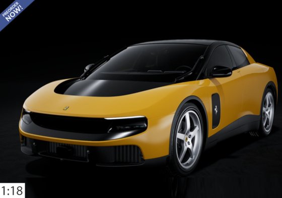 Ferrari Luce Tetto Panoramico Giallo Modena