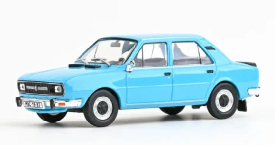 Skoda 120L, hellblau, 1982