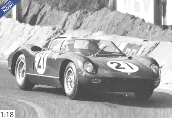 Ferrari 275 P-64 N° 21 24 H Le Mans 1964 - piloti Parkes – Scarfiotti