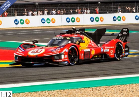 Ferrari 499P car n. 51 - 24h Le Mans 2026 piloti Pier Guidi Calado Giovinazzi
