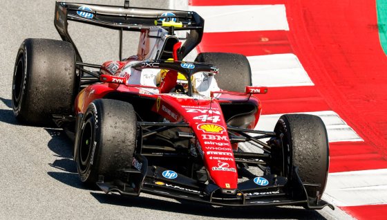Ferrari SF-26 Catalunya GP 2026 – Lewis Hamilton Winner Scale 1:12