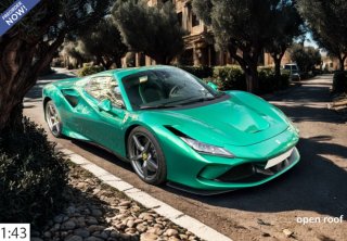 Ferrari F8 Tributo spider green jewel