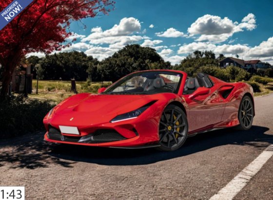 Ferrari F8 Tributo spider rosso corsa - cerchi carbonio