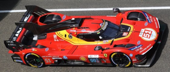 Ferrari 499P – No. 51 Ferrari – AF Corse Le Mans 24H 2026 Scale 1:43