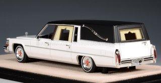 CADILLAC - SUPERIOR 1980 - HEARSE - FUNERAL CAR - WHITE BLACK