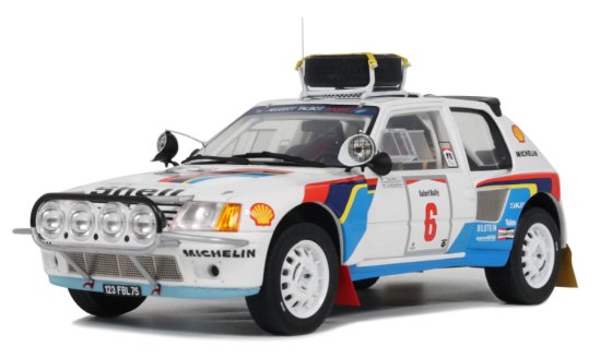 PEUGEOT 205 T16 #6 T. SALONEN RALLY SAFARI 1985