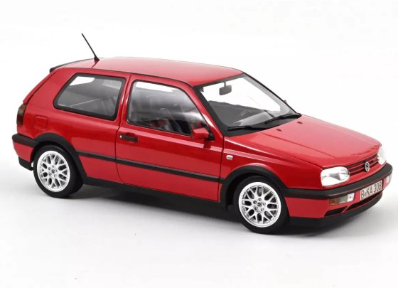 VW Golf GTI 1996 Flash Red 1:18