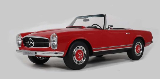 MERCEDES-BENZ 280 SL SIGNAL RED 1967
