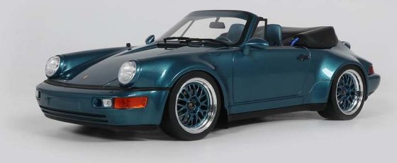 PORSCHE 911 (964) AMERICA GS TURQUOISE BLUE 1993