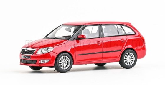 SKODA - FABIA FL COMBI SW STATION WAGON 2013 - RED