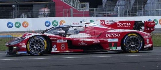 TOYOTA - TR010 HYBRID 3.5L V6 TEAM TOYOTA RACING N 8 3rd 24h LE MANS 2026 SEBASTIAN BUEMI - BRENDON HARTLEY - RYO HIRAKAWA 