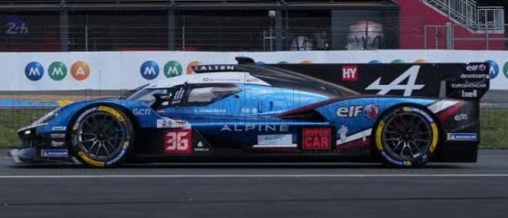 ALPINE - A424 3.4L TURBO V6 TEAM ALPINE ENDURANCE N 36 24h LE MANS 2026 JULES GOUNON - FREDERIC MAKOWIECKI - VICTOR MARTINS