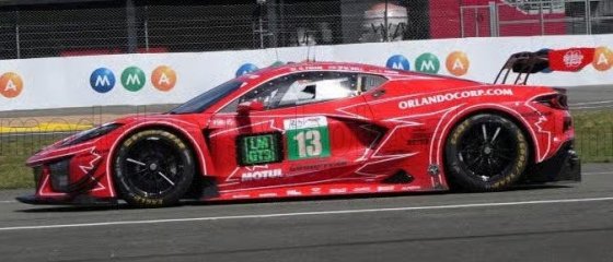 CHEVROLET - CORVETTE Z06 LMGT3.R 5.5L V8 TEAM AUTOSPORT N 13 24h LE MANS 2026 MATT BELL - OREY FIDANI - LARS KERN