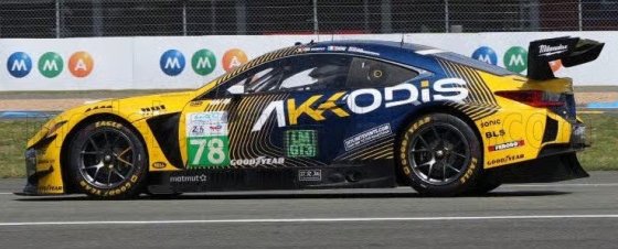 LEXUS - RC F GT3 5.0L V8 LMGT3 TEAM AKKODIS ASP N 78 24h LE MANS 2026 JACK HAWKSWORTH - TOM VAN ROMPUY - HADRIEN DAVID