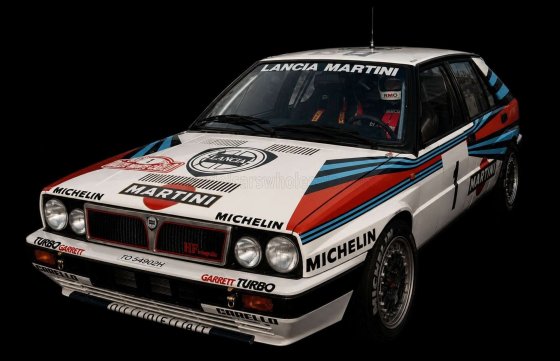 LANCIA - DELTA HF INTEGRALE MARTINI 8V N 4 WINNER RALLY MONTECARLO 1989 MIKI BIASION - TIZIANO SIVIERO