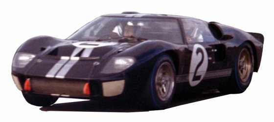 FORD - GT40 MKII 7.0L V8 TEAM SHELBY AMERICAN INC. N 2 WINNER 24h LE MANS 1966 BRUCE McLAREN - CHRIS AMON 