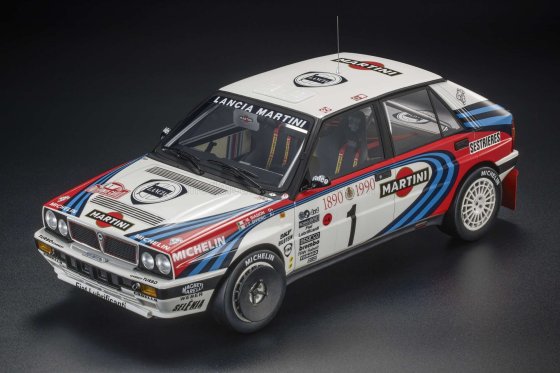 LANCIA - DELTA HF INTEGRALE MARTINI 16V (night version) N 1 3rd RALLY MONTECARLO 1990 MIKI BIASION - TIZIANO SIVIERO