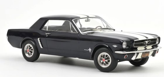 Ford Mustang Coupe 1966 Nightmist Blue metallic